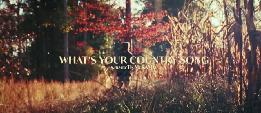 Whatâ€™s your country song?