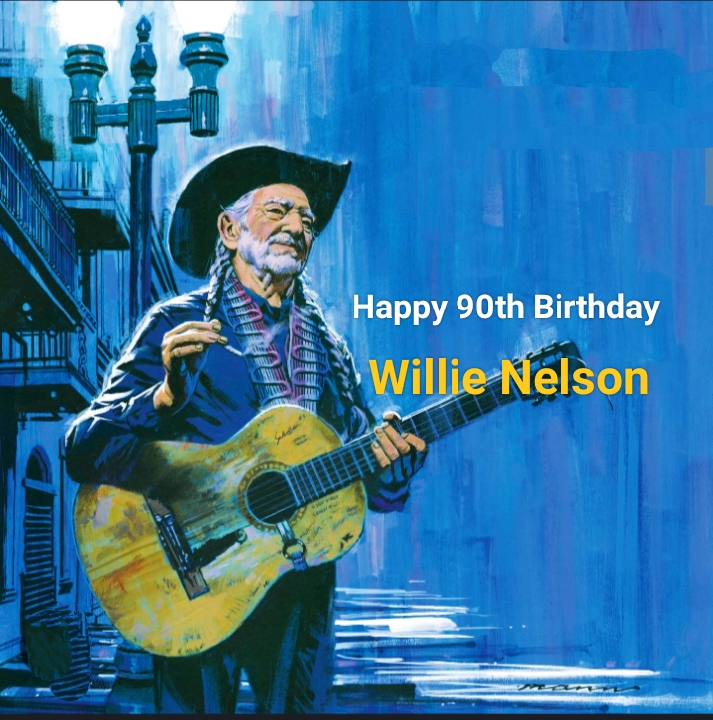 Happy 90th Birthday Willie Nelson ❤