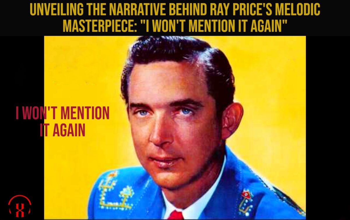 Unveiling the Narrative Behind Ray Price’s Melodic Masterpiece: “I Won’t Mention It Again”