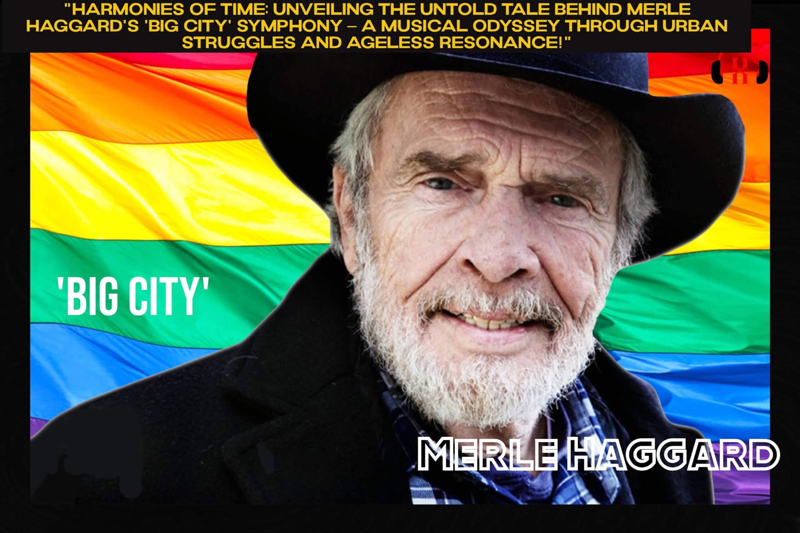 Harmonies of Time Unveiling the Untold Tale Behind Merle Haggard's 'Big City' Symphony – A Musical Odyssey Through Urban Struggles and Ageless Resonance